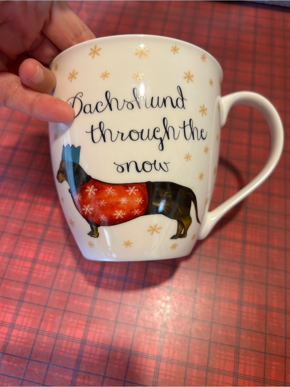 Large Coffee Mug Dachshund